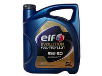 Моторное масло ELF 5W30 EVOLUTION FULL-TECH LLX ( VW 504/507 ; BMW LL-04 ; MB 229.51 / ACEA C3 ) 5L синтетика