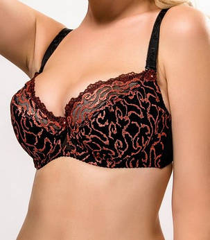 Ажурний бюстгальтер у м'якій чашці D Diorella, фото 1