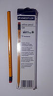 Олівець чорнографітний незаточений STAEDTLER, 12 шт