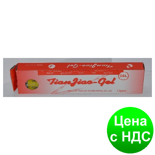 Стрижень гелевий "Tianjiao" 501 червоний 0.7 мм