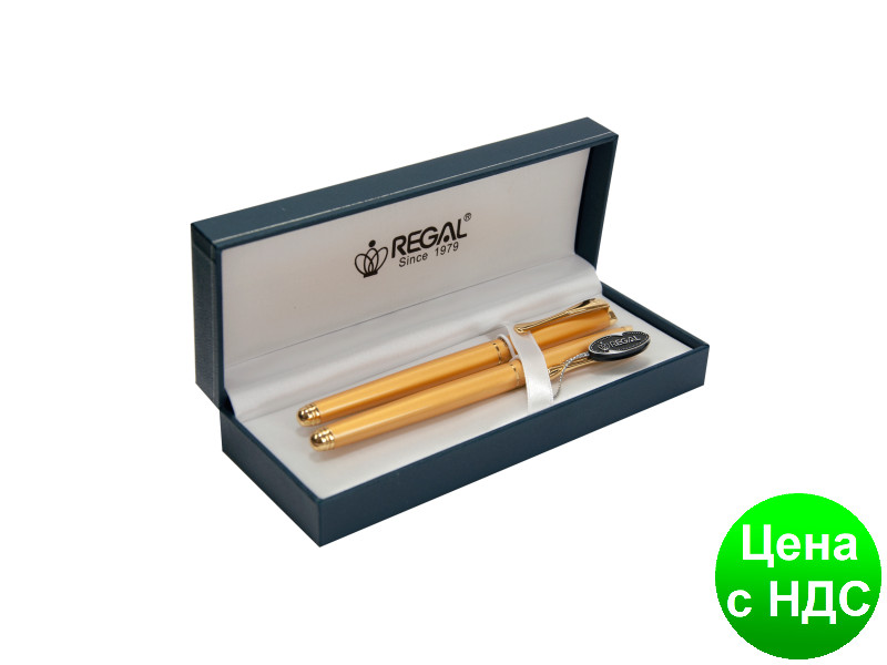 Комплект ручек (П+Р) в подарочном футляре L, золото R12208.L.RF