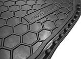 Гумовий килимок у багажник Ford Tourneo Connect 2014- (коротка база) Avto-Gumm, фото 5