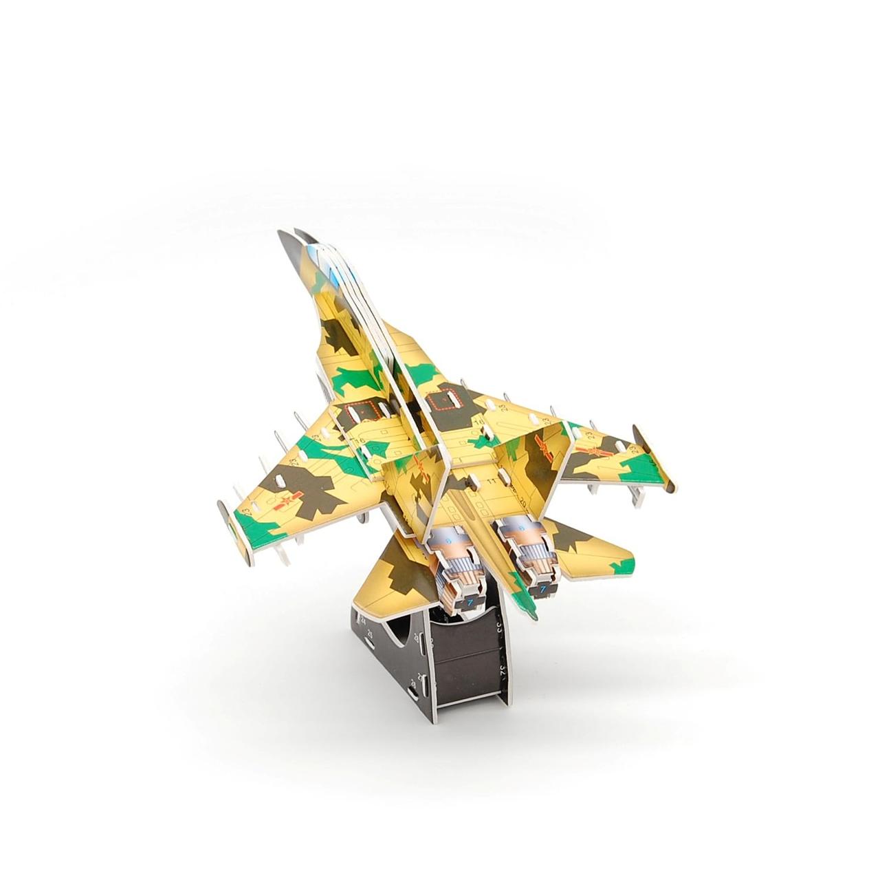 3D Пазл MINI Zilipoo Истребитель (689-D) - фото 4 - id-p992555368