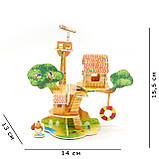 3D Пазл MINI Zilipoo Будиночок на дереві (689-A), фото 5
