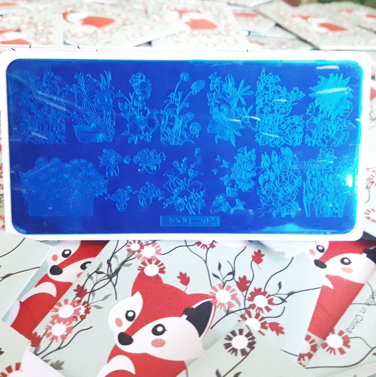 Пластина для стемпинга ZJOY 024