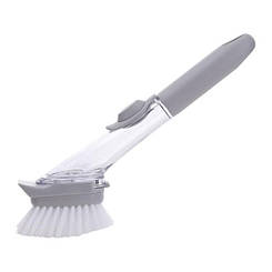 Щітка для миття посуду з дозатором decontamination wok brush Jb