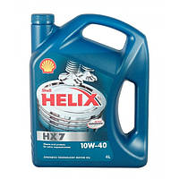 Моторна олива Shell Helix HX7 10W40 4L ( API SN/CF, ACEA A3/B3/B4) напівсинтетика
