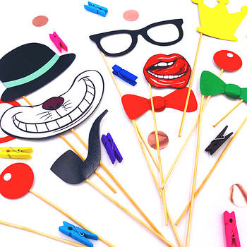 Аксесуари для фотосесій, прищіпки міні