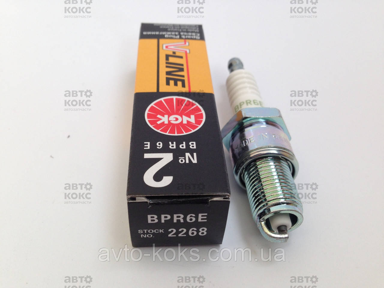 Свечи зажигания NGK BPR6E/2268 Daewoo Lanos 1.4 1.5 Espero 1.4 1.8 2.0 Nexia 1.5 - фото 1 - id-p100127222