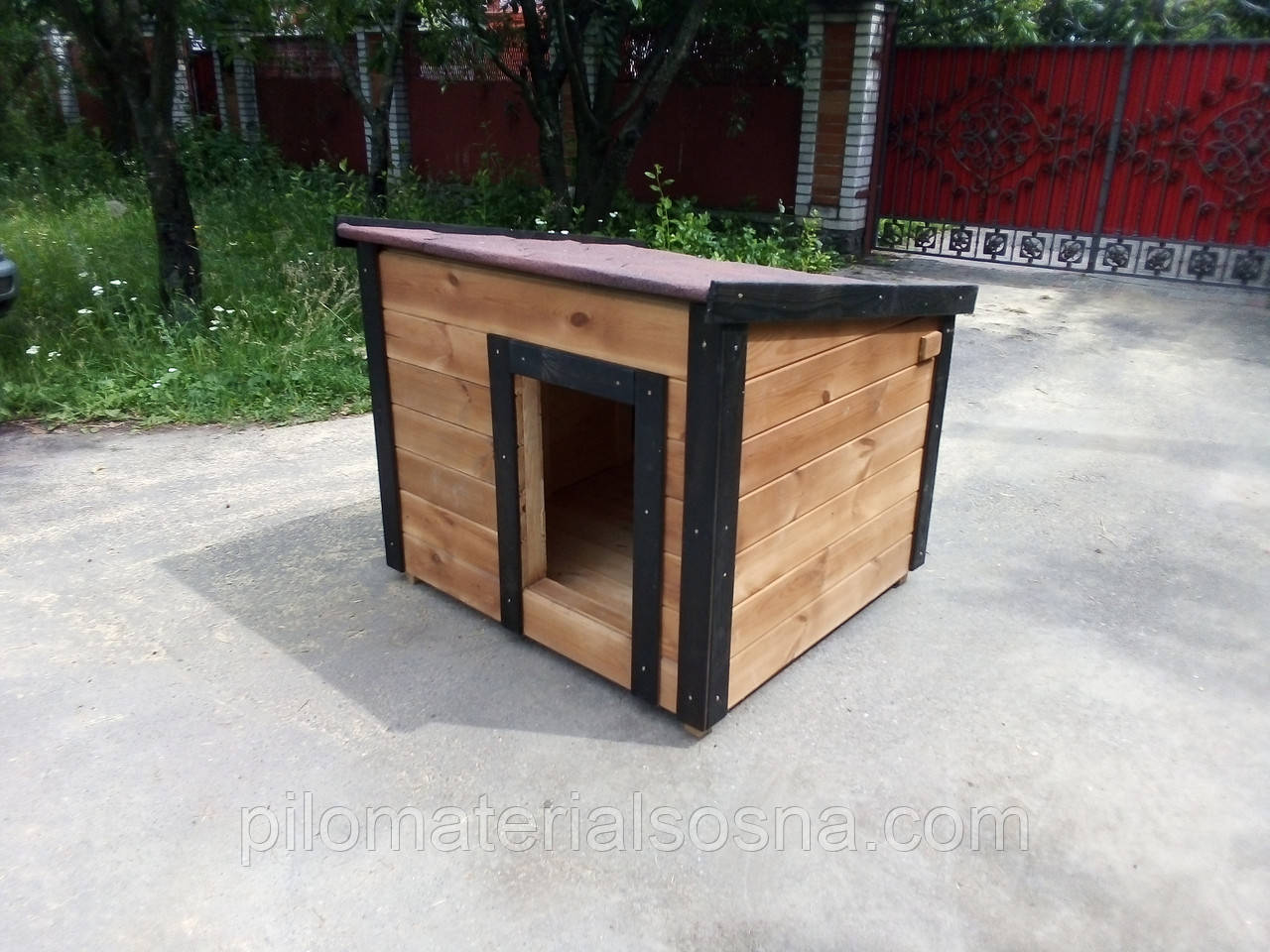 Барбус ⁇ 2XL ⁇ Вагонка ⁇ Будка для собаки з обігрівом