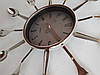 Кухонний годинник (33 см) "Ложки-вилки" Середні столові прилади сріблястий Time, фото 4