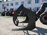 Захват для лісу, захват для колод на Manitou JCB Merlo Claas CAT., фото 3