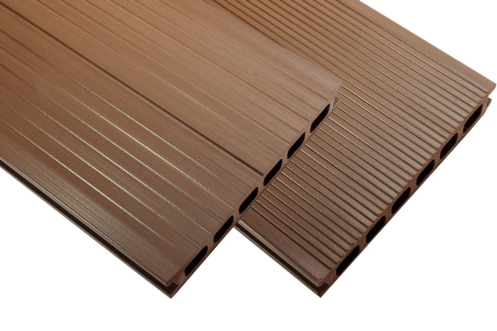 Терасна дошка шовна Holzdorf Classic 162х24х2400 мм Каштан, фото 1