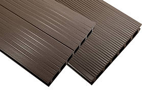 Терасна дошка шовна Holzdorf Classic 162х24х2400 мм Горіх