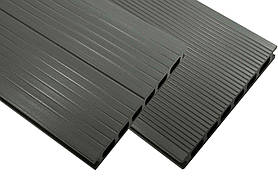 Терасна дошка шовна Holzdorf Classic 162х24х2400 мм Графіт