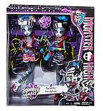 Набір Monster High М'яулодія і Пурсефона Зомбі Шейк Zombie Shake Meowlody and Purrsephone Doll, фото 2