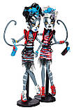 Набір Monster High М'яулодія і Пурсефона Зомбі Шейк Zombie Shake Meowlody and Purrsephone Doll, фото 3