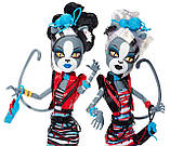 Набір Monster High М'яулодія і Пурсефона Зомбі Шейк Zombie Shake Meowlody and Purrsephone Doll, фото 5