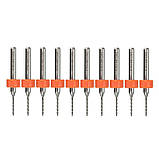 Набір фрез 1.1 мм 3.175 мм із вольфрамової сталі із загальною довжиною 36 мм для гравіювання на ЧПК верстатах CNC, фото 2