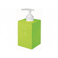Дозатор жидкого мыла пластик зелёный BISK MEANDER