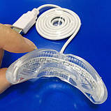 Система для домашнього відбілювання зубів в комплекті Відбілююча лампа, ЧОТИРИ гелю та інструкція dr.FO USA LED, фото 5