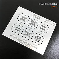 Amaoe BGA трафарет MAC:3 0.25mm для SSD чипов памяти