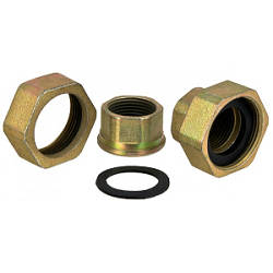 Гайки WILO анодовані до насоса 1 1/2" х 1" ВВ Німеччина