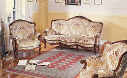 BTC Arcadia Класичний куточок: Диван, 2 крісла Натуральне дерево Великий вибір планок арт.35/21