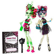 Набір Monster High Рошель Гойл і Венера Мухоловка Зомбі Шейк Zombie Shake Rochelle Goyle and Venus McFlytrap
