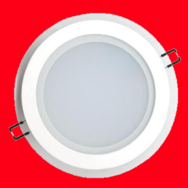Вбудовуваний круглий Даунлайт (Downlight) 25W glass