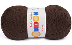 Nako BONBON KRISTAL (Бонбон Кристал) № 98219 коричневий (Пряжа 100% акрил, нитки для в'язання)