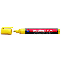 Маркер Permanent e-300 1,5-3 мм круглий жовтий, edding, 300 жел