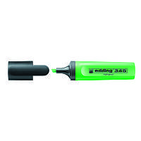 Маркер Highlighter e-345 2-5 мм клиновид. зелёный, edding, 345 зел