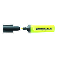 Маркер Highlighter e-345 2-5 мм клиновидный жёлтый, edding, 345 жел