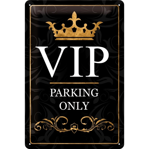 Табличка "VIP Parking Only" Ностальгічне Art (22193)