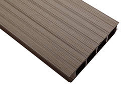 Террасна дошка шовна Alter (Альтер) 162х24х2400 мм TM Holzdorf (колір горіх)