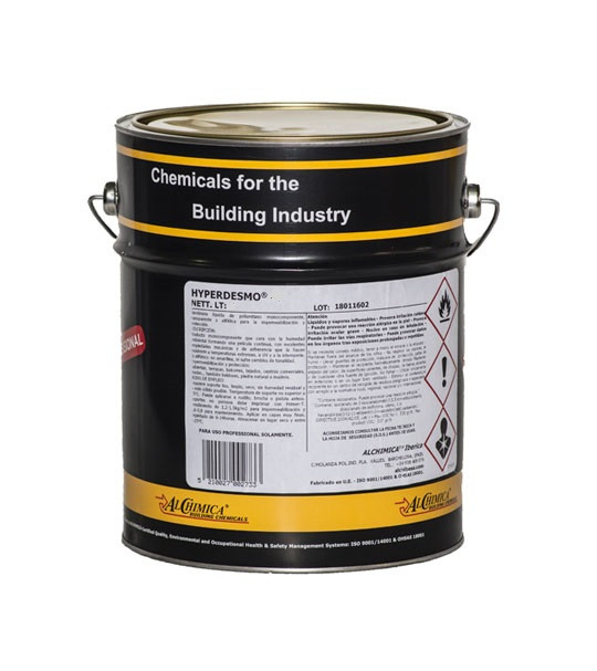 Гіпердесмо АДІ-Е/Hyperdesmo ADY-E білий - поліуретанова гідроізоляція й захист 5 кг