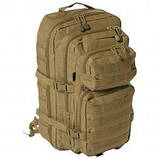 Чорний рюкзак тактичний Assault Pack 36 літрів, Mil-Teс (Німеччина), фото 4