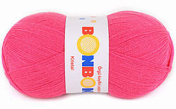 Nako BONBON KRISTAL (Бонбон Кристал) № 98319 яскраво-рожевий (Пряжа 100% акрил, нитки для в'язання)