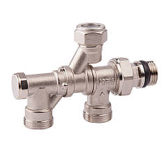 ICMA 877 Кран радіаторний з поворотним приєднанням (Італія)