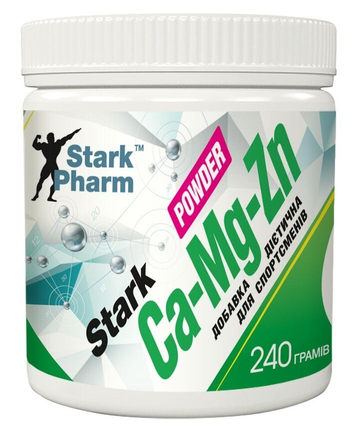 Комплекс минералов Stark Pharm Calcium Magnesium & Zinc Powder (240