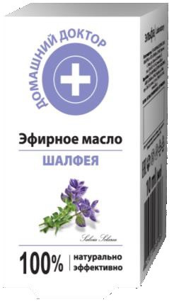Ефірна олія Шавлії 10 мл Домашній лікар