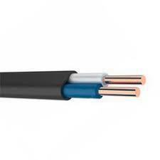 Силовий кабель ВВГ 2*2,5 мм², мідний, ПВХ, 0,66 кВ, Одескабель