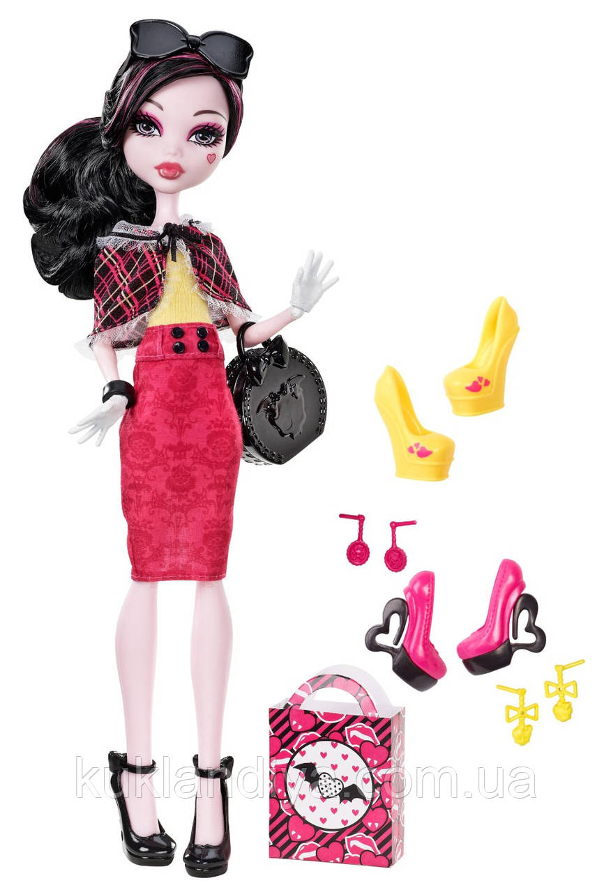 Лялька Monster High Я люблю взуття — Draculaura Shoe Collection Я люблю взуття, фото 1