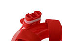 Повнолицева панорамна маска для плавання UTM FREE BREATH (L/XL) Червона з кріпленням для камери, фото 6