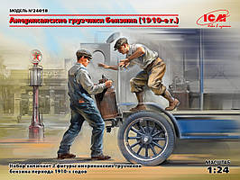 Американські вантажники бензину (1910-ті р.). Збірна модель. 1/24 ICM 24018