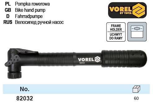 Насос ручний пластик VOREL-82032