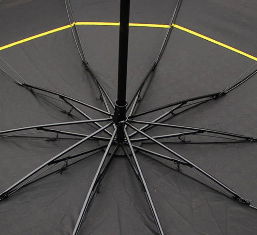 Двухслойный зонт Primo TopX 130см - Black - фото 5 - id-p992102475