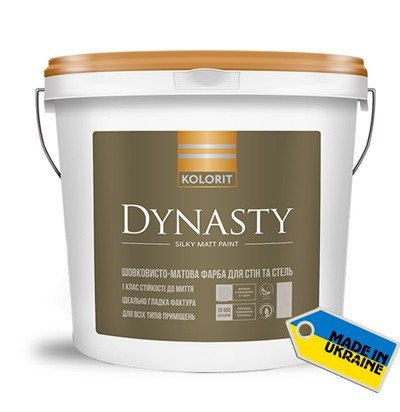 КРАСКА Колорит Династія 4.5 л База А DYNASTY INTERIOR PREMIUM 7, фото 1