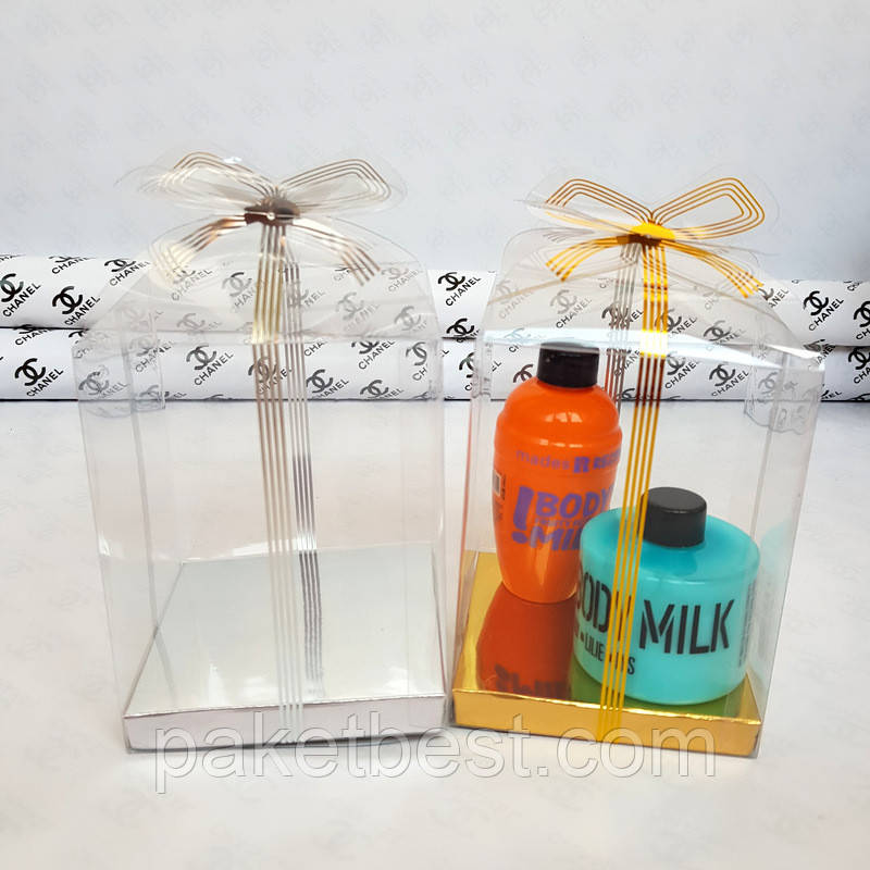 Збірна коробка з пластику "Срібло".13см